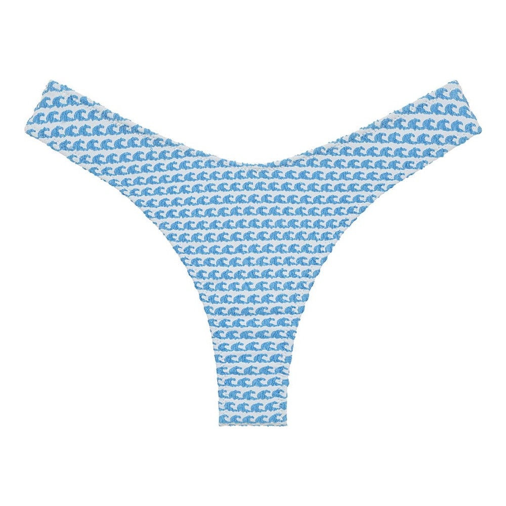 Top and Bottom Montce Wave Repeat bikini *SET* - Elany Top and Lulu Bottom - XS - Picture 5 of 10
